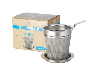 Edelstahlfilter mittel groß 7cm